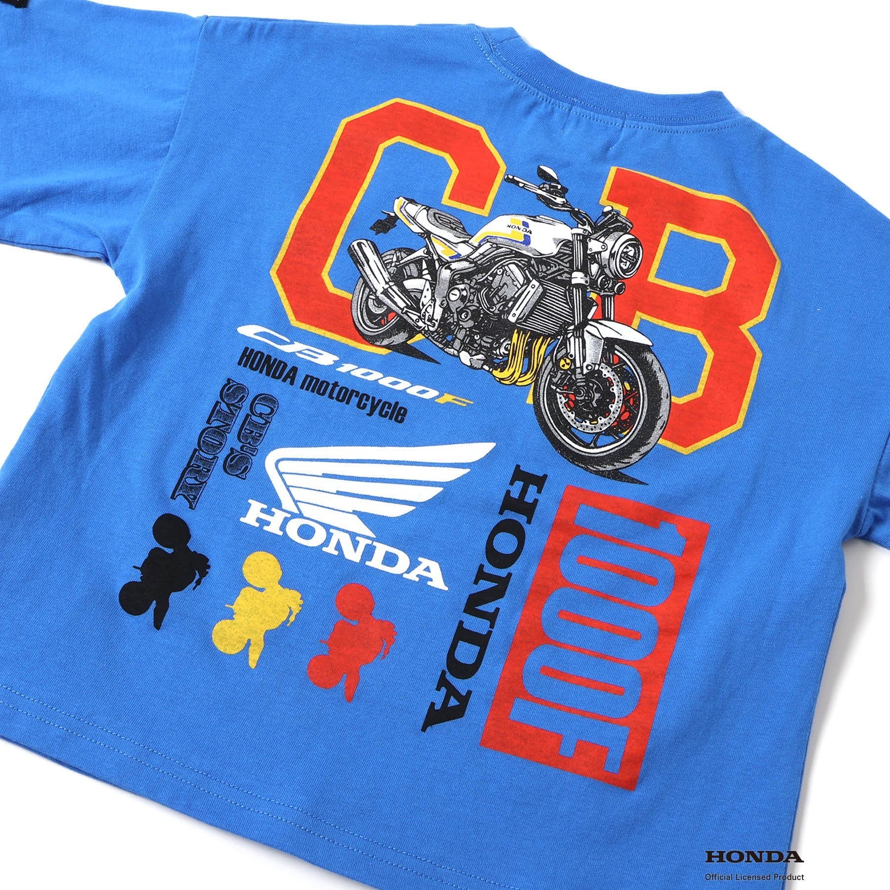F.O.KIDS×Hondaコラボ_Tシャツ CB1000F(ブルー)