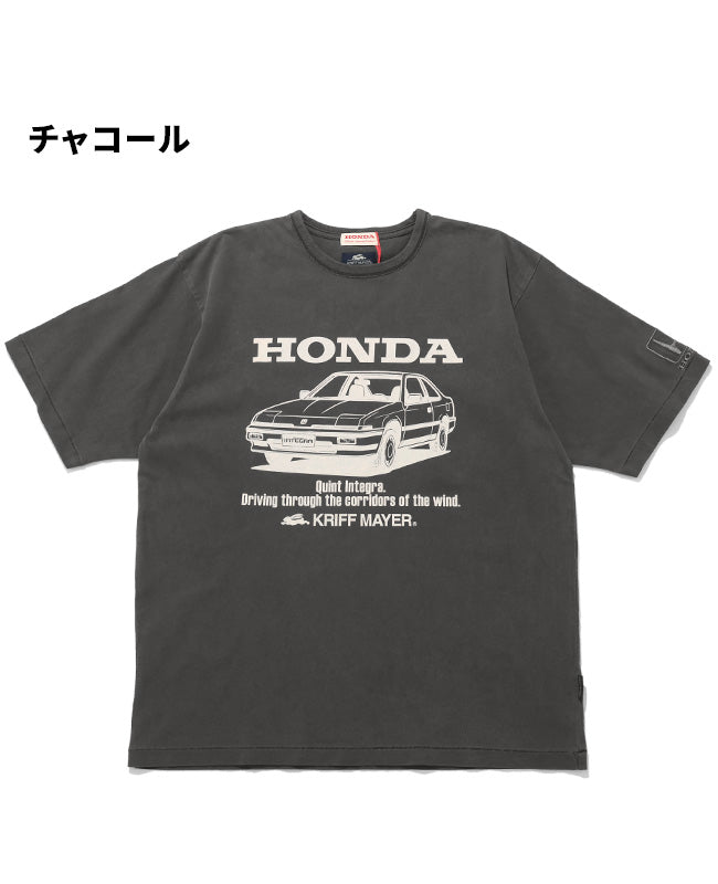 【Honda×KRIFF MAYER】コラボTシャツ インテグラ(チャコールグレー)