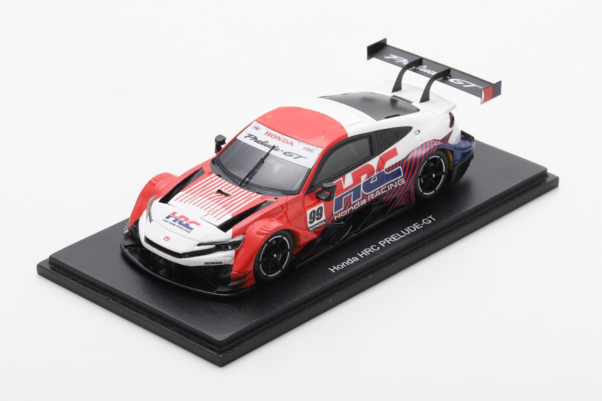 ミニカー プレリュード Honda HRC PRELUDE-GT 1/43スケール
