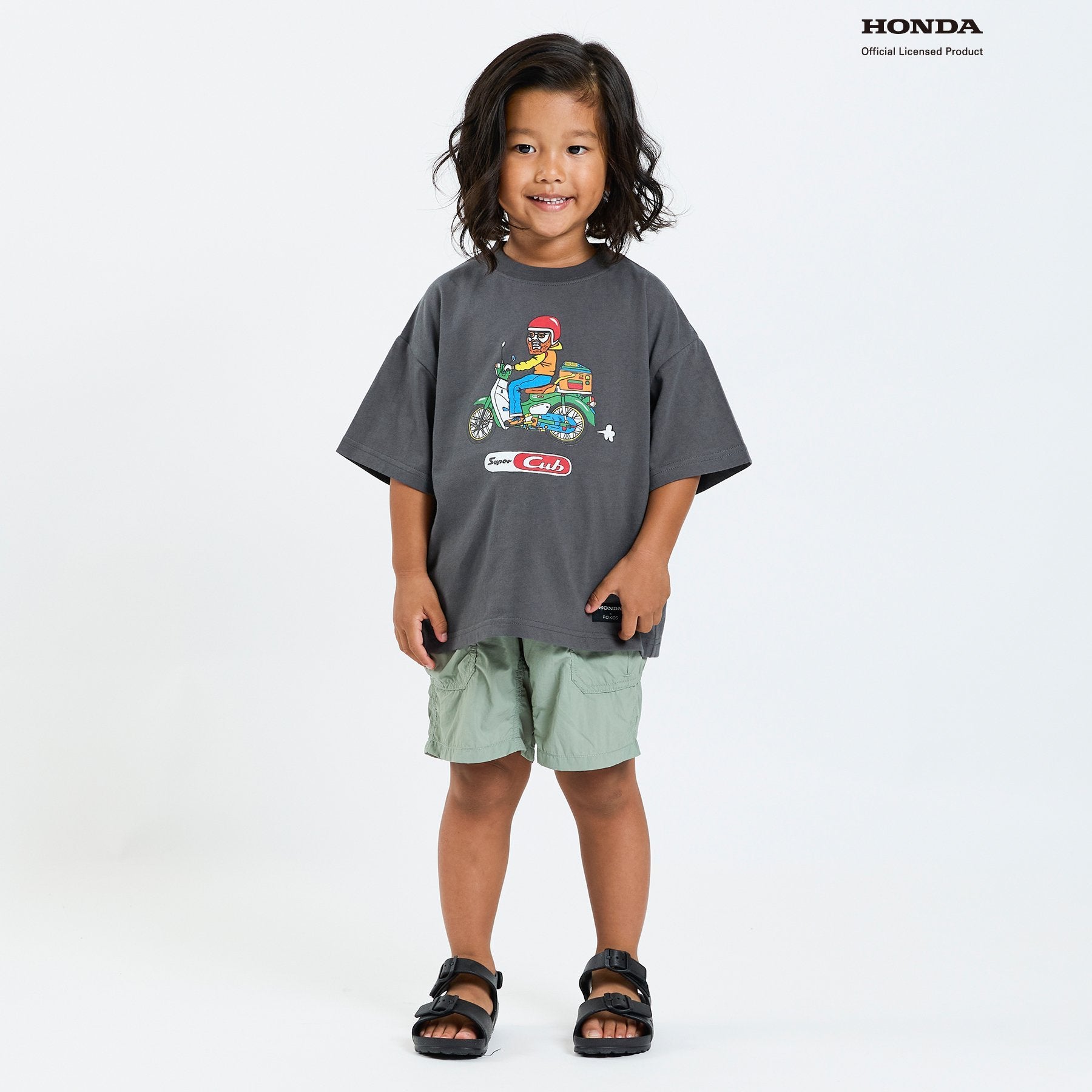F.O.KIDS×HondaコラボTシャツ_Super Cub