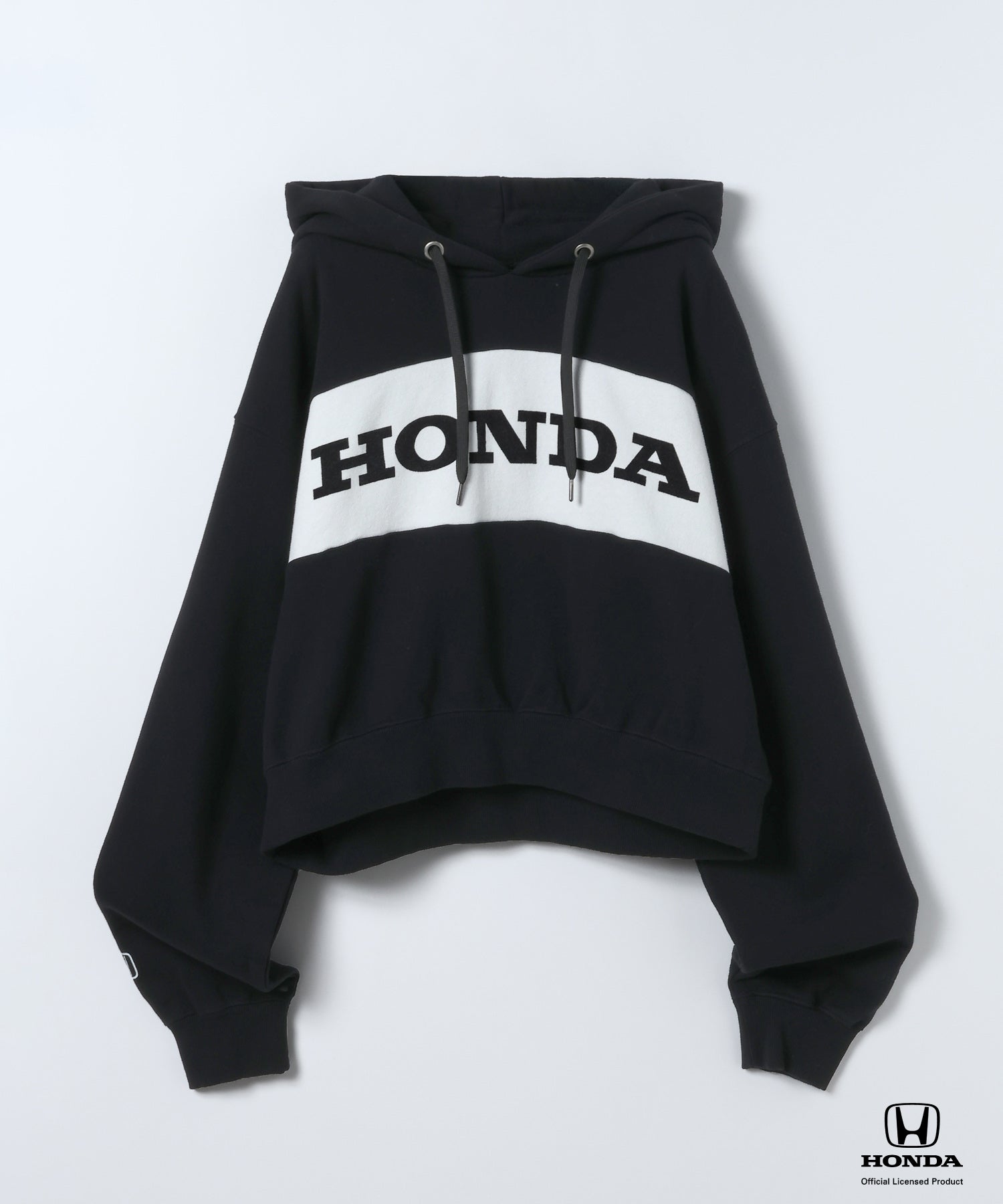 Honda×JEANASiSコラボレーション ロゴショートフーディー