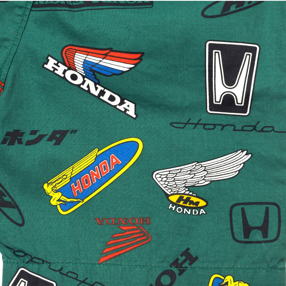 F.O.KIDS×Hondaコラボ_ハーフパンツ(ダークグリーン)