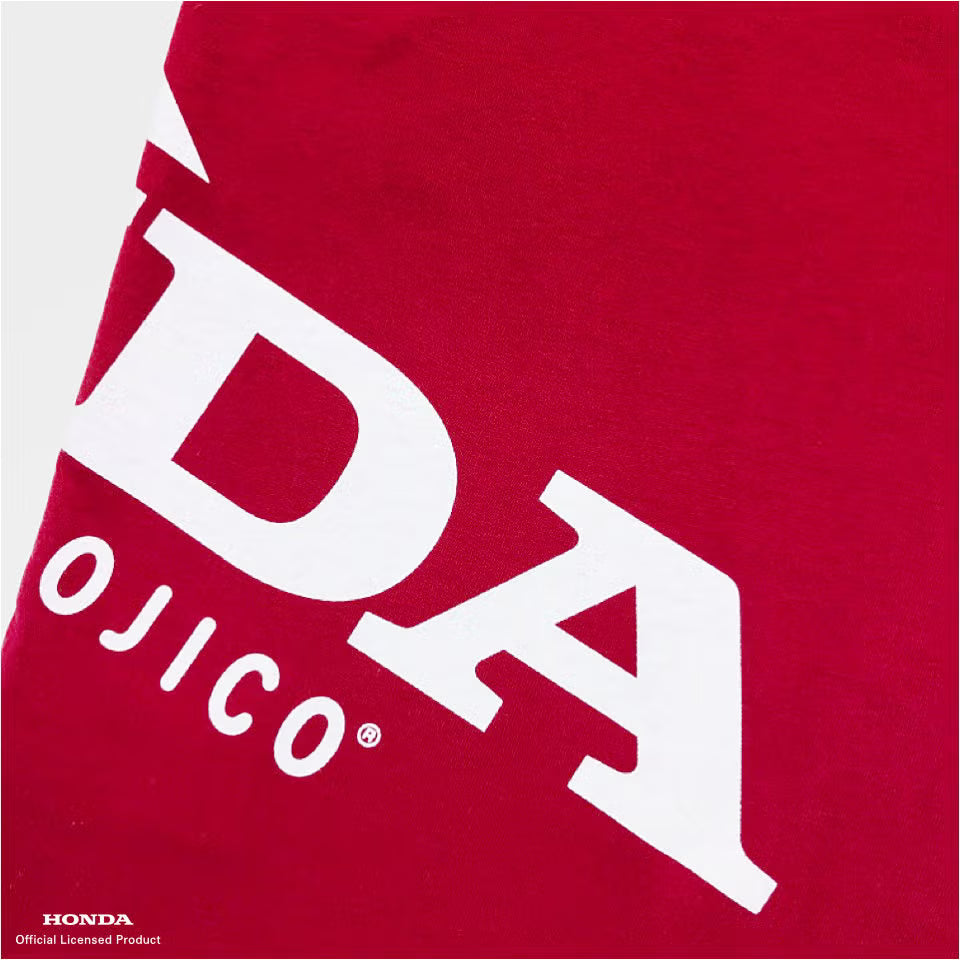OJICO×Honda ウィングマーク Tシャツ 大人 (レッド)