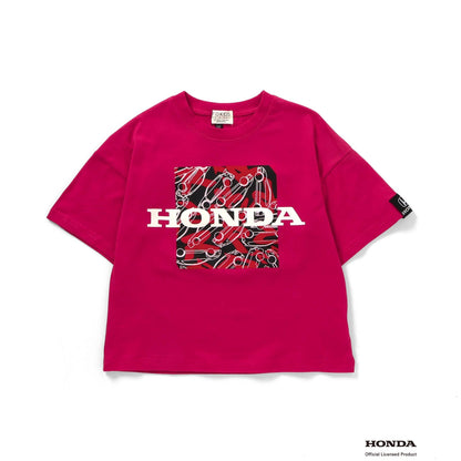 F.O.KIDS×Hondaコラボ_Tシャツ CIVIC TYPE R（レッド）