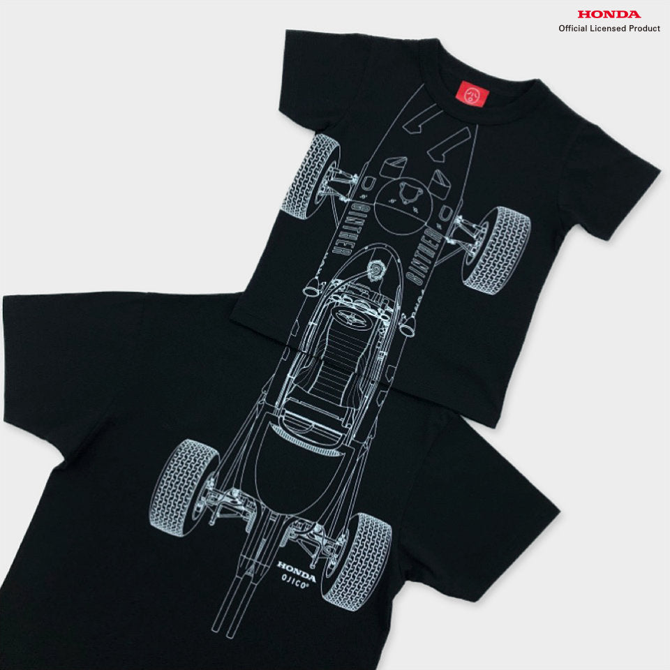 OJICO×Honda RA272 Tシャツ 大人（ブラック）