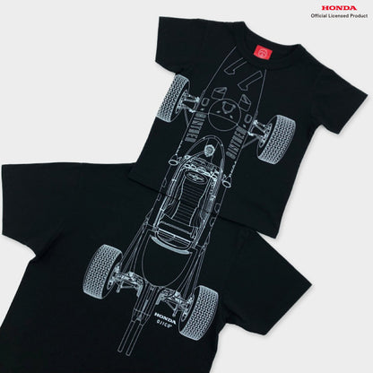 OJICO×Honda RA272 Tシャツ キッズ（ブラック）