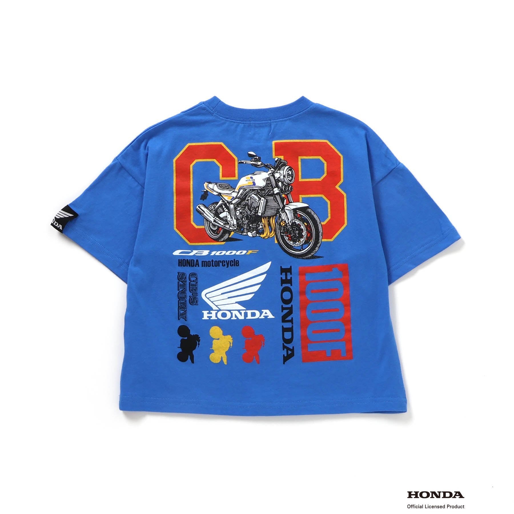 F.O.KIDS×Hondaコラボ_Tシャツ CB1000F（ブルー）