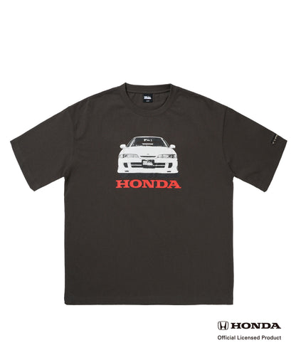 FIRST DOWN USAコラボ「INTEGRA TYPE R」Tシャツ(チャコールグレー)