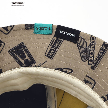 F.O.KIDS×Hondaコラボ_ワッペンアウトドアハット（レインボー）