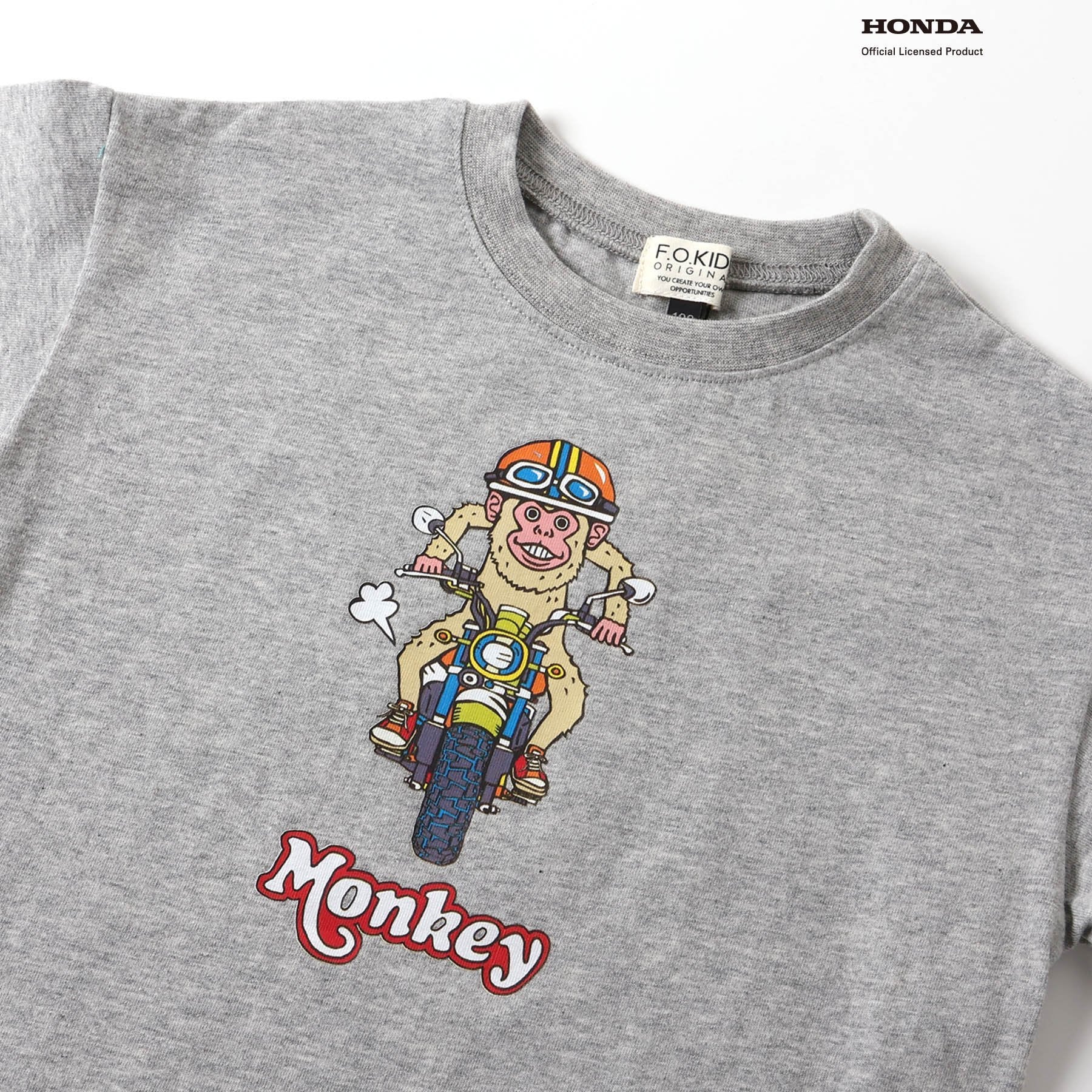 F.O.KIDS×HondaコラボTシャツ_Monkey