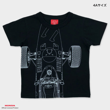 OJICO×Honda RA272 Tシャツ キッズ（ブラック）