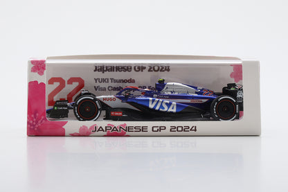 2024F1ミニカー 日本GP1/43仕様【No.22 Y.Tsunoda】