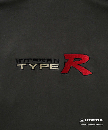 FIRST DOWN USAコラボ「INTEGRA TYPE R」スウェットパーカー(チャコール)