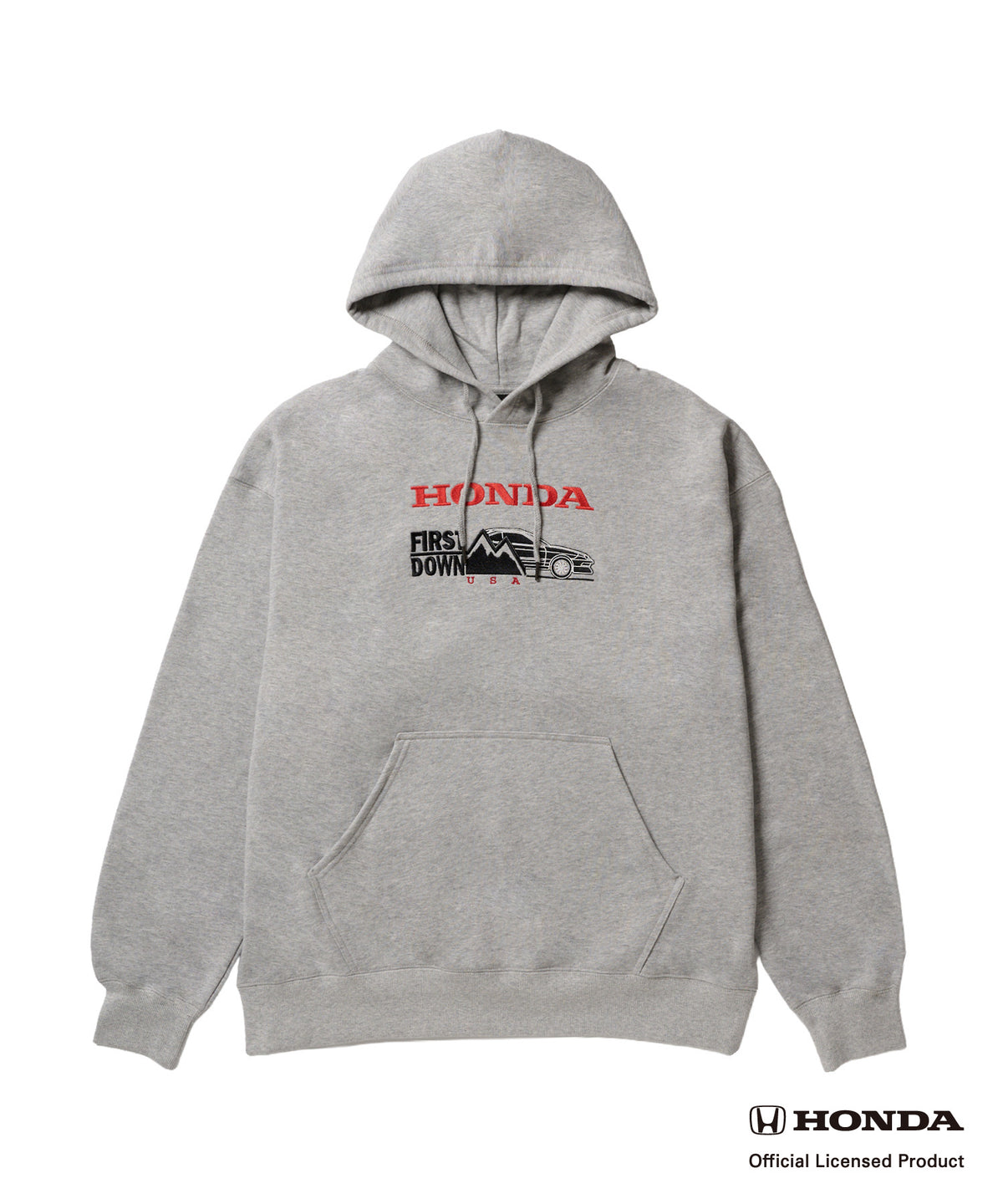 FIRST DOWN USAコラボ「INTEGRA TYPE R」スウェットパーカー(別注グレー)
