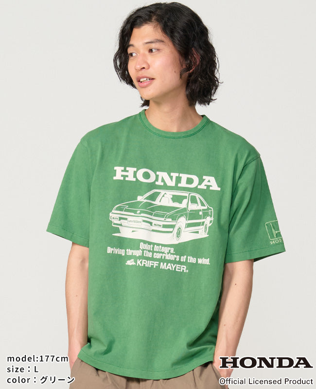 【Honda×KRIFF MAYER】コラボTシャツ インテグラ（グリーン）