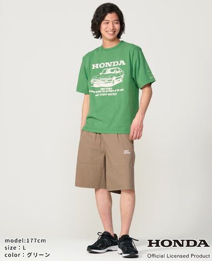 【Honda×KRIFF MAYER】コラボTシャツ インテグラ（グリーン）