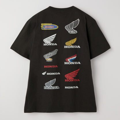 JOURNAL STANDARD relume別注歴代ウィングマークTシャツ（ブラック）