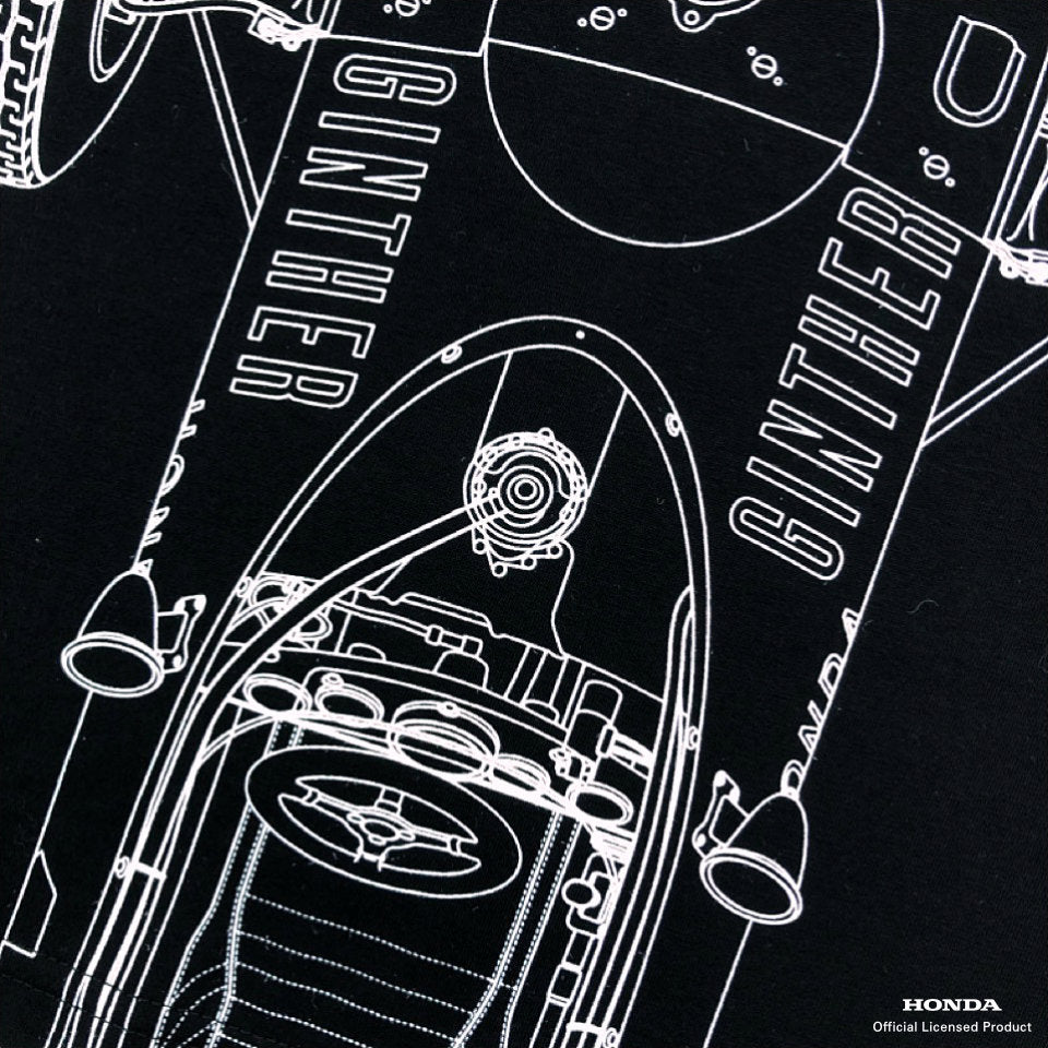 OJICO×Honda RA272 Tシャツ キッズ（ブラック）