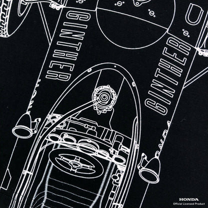 OJICO×Honda RA272 Tシャツ 大人（ブラック）