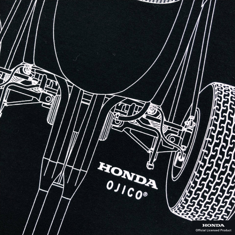 OJICO×Honda RA272 Tシャツ キッズ（ブラック）