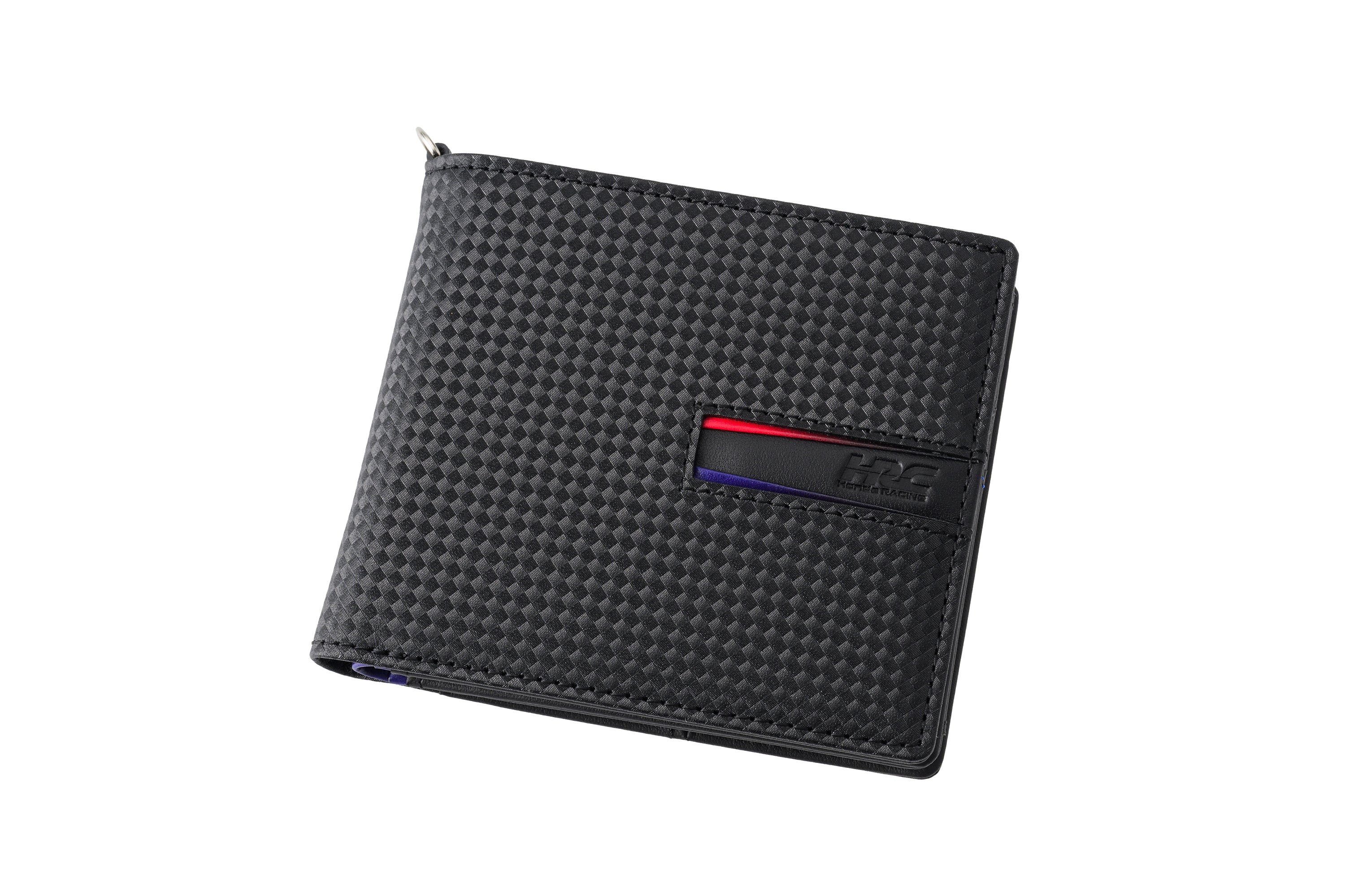 【ノイインテレッセ×HRC】BOX小銭入れ付き札入れ（ブラック×レッド×ネイビー）