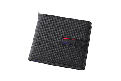 【ノイインテレッセ×HRC】BOX小銭入れ付き札入れ（ブラック×レッド×ネイビー）