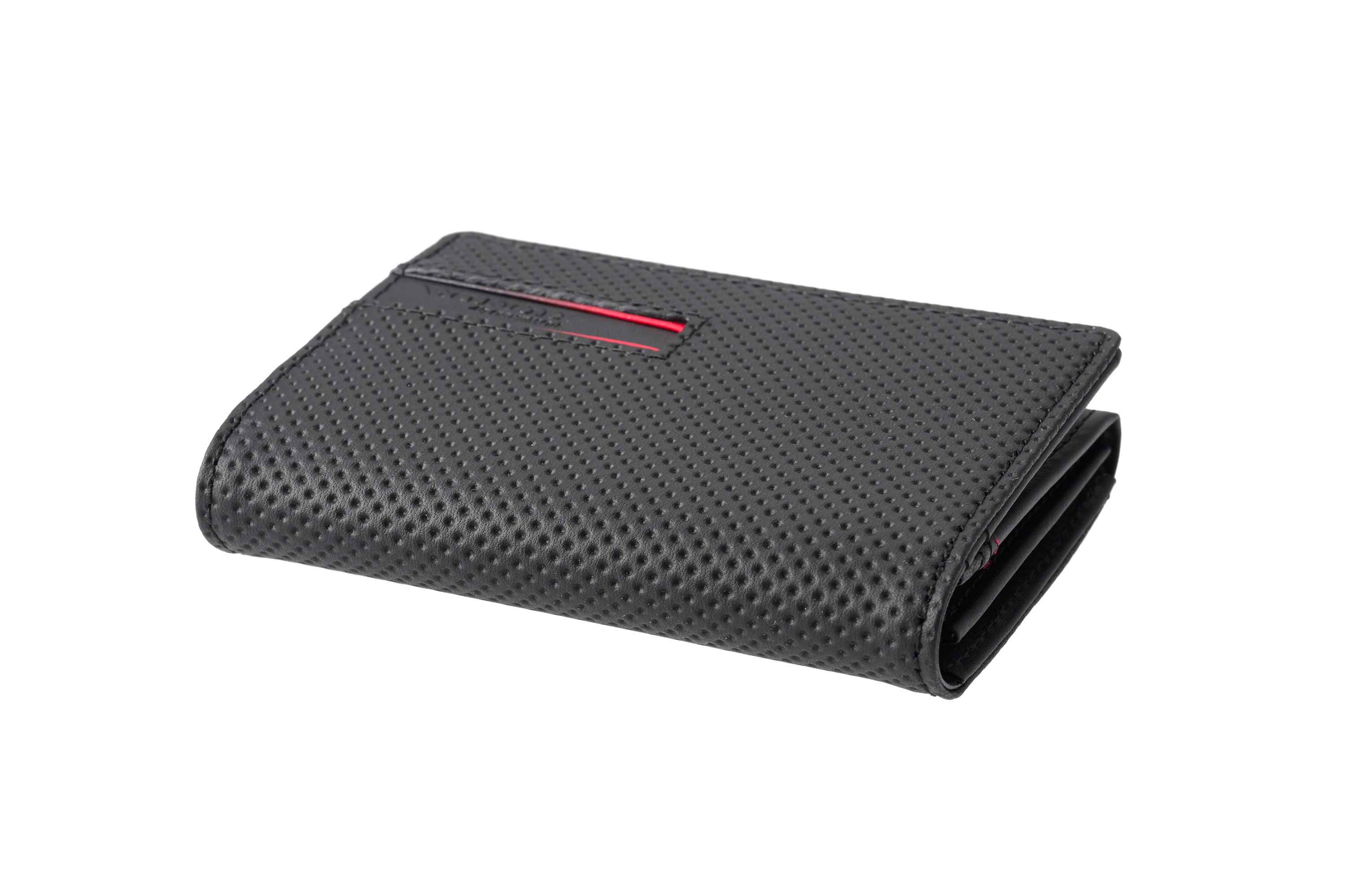 【ノイインテレッセ×HRC】名刺入れ（ブラック×レッド）