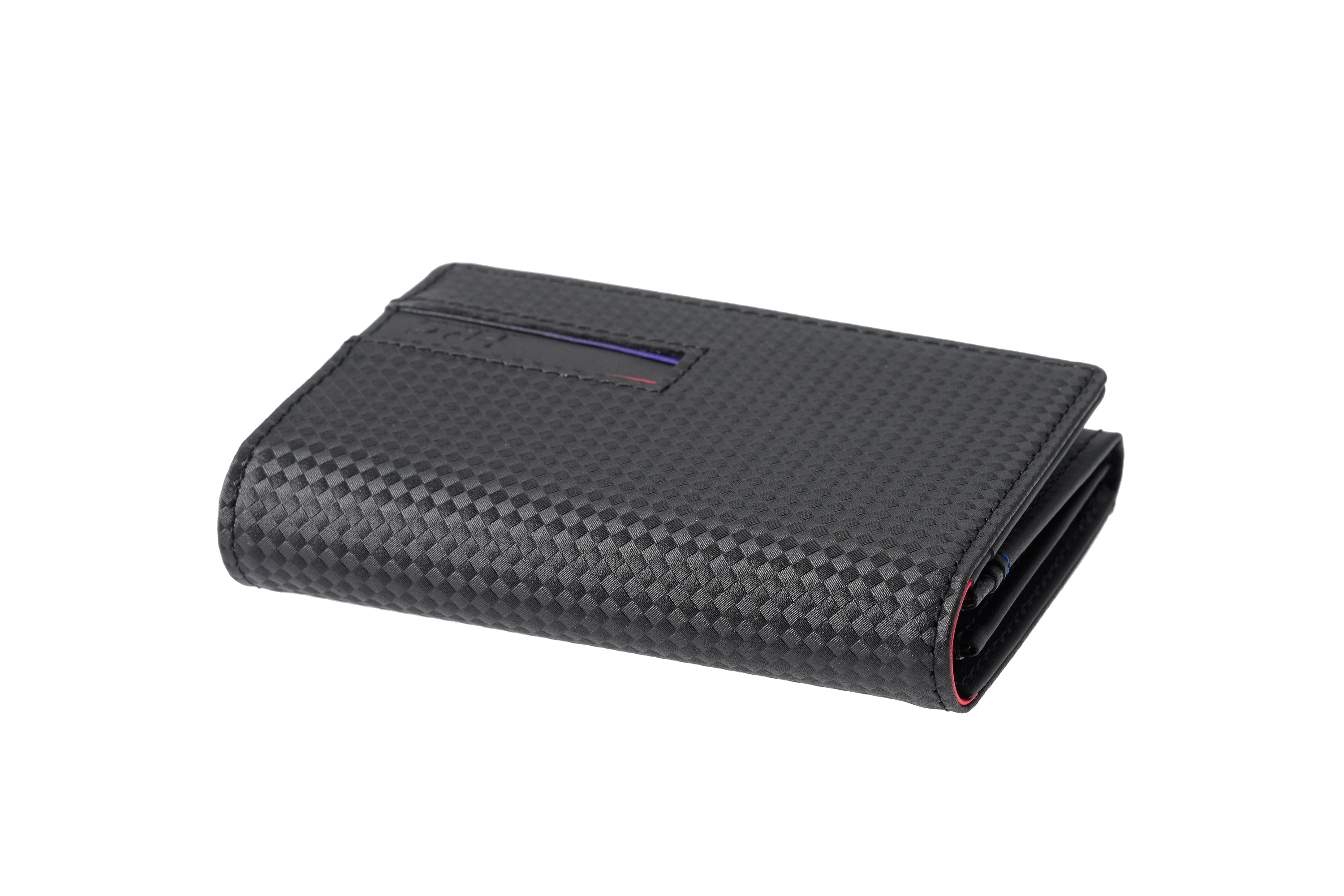 【ノイインテレッセ×HRC】名刺入れ（ブラック×レッド×ネイビー）