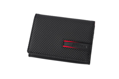 【ノイインテレッセ×HRC】名刺入れ（ブラック×レッド）