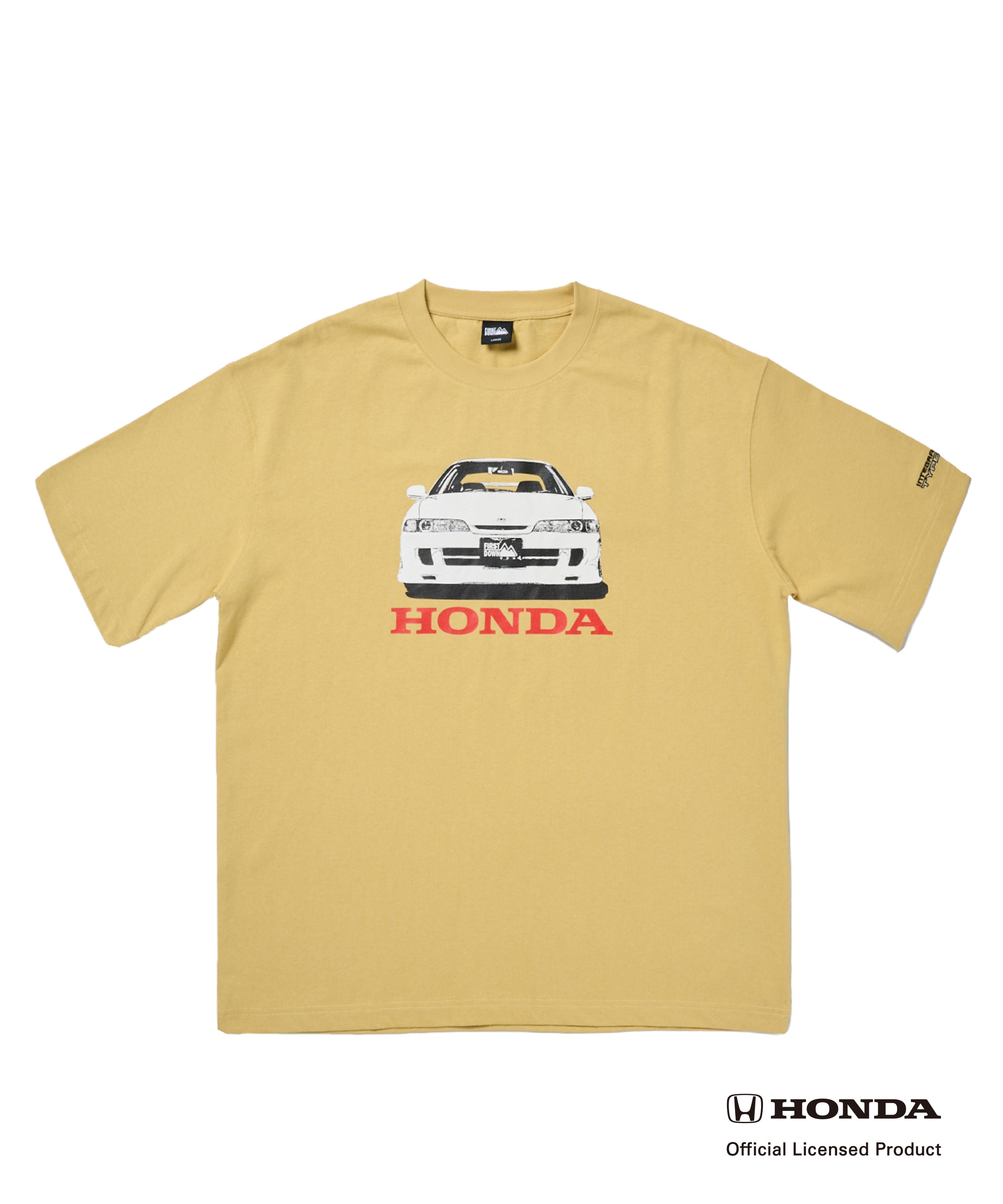 FIRST DOWN USAコラボ「INTEGRA TYPE R」Tシャツ(別注イエロー)