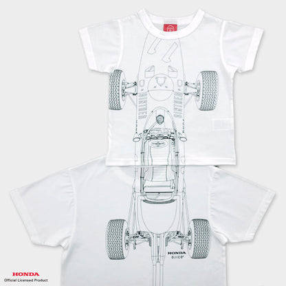 OJICO×Honda RA272 Tシャツ 大人　(ホワイト)