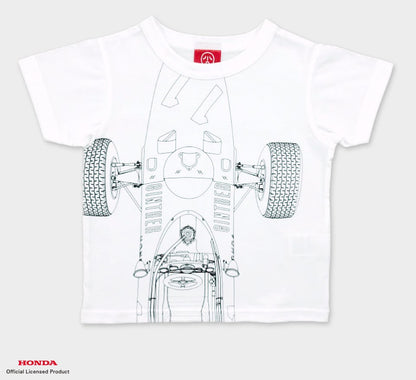 OJICO×Honda RA272 Tシャツ キッズ（ホワイト）