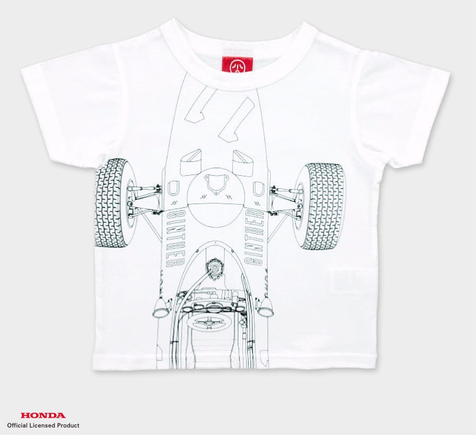 OJICO×Honda RA272 Tシャツ キッズ（ホワイト）