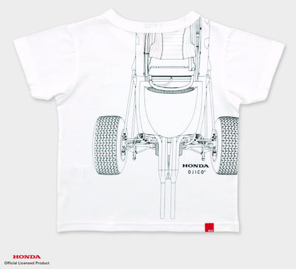 OJICO×Honda RA272 Tシャツ キッズ（ホワイト）