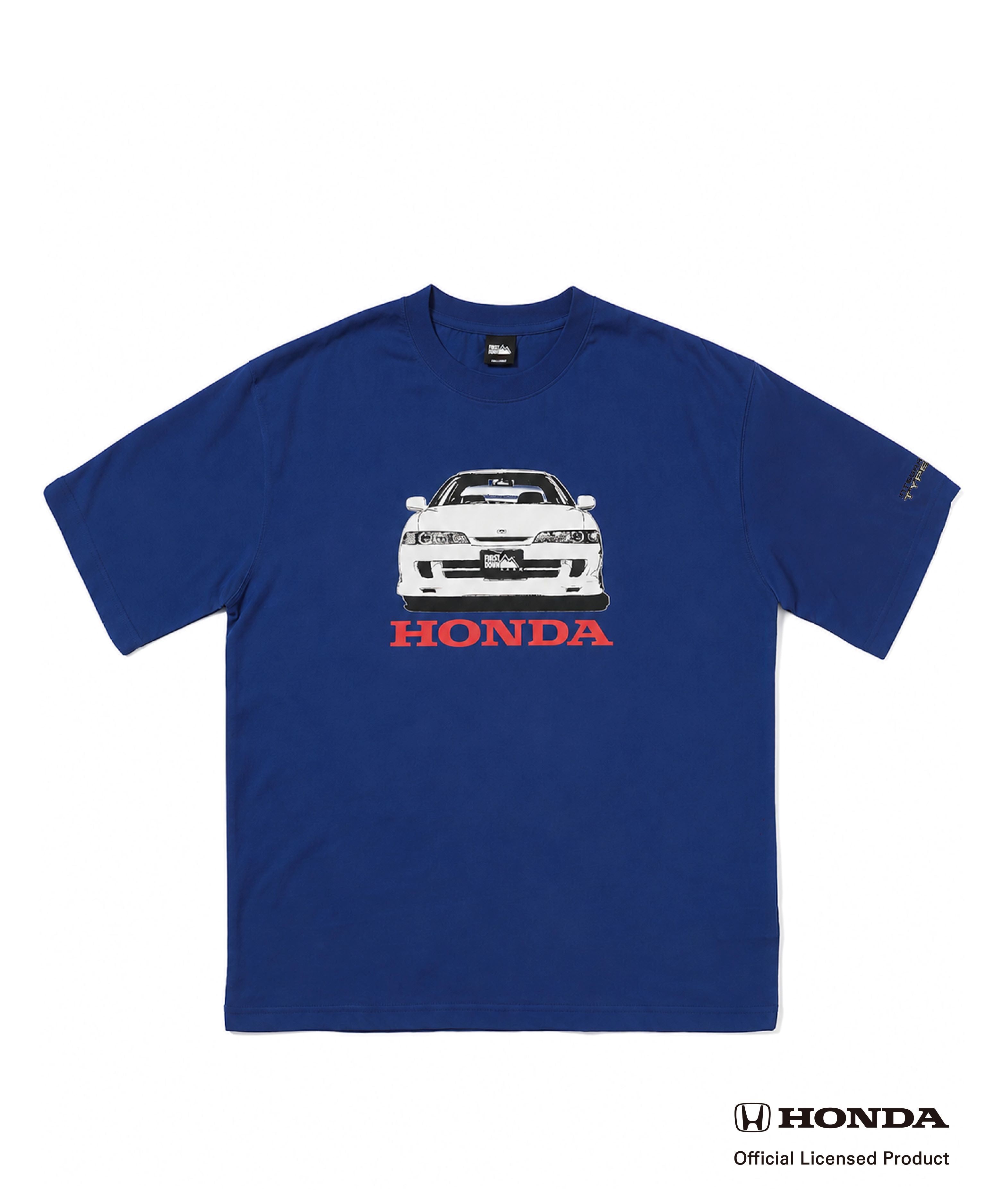 FIRST DOWN USAコラボ「INTEGRA TYPE R」Tシャツ(別注ブルー)