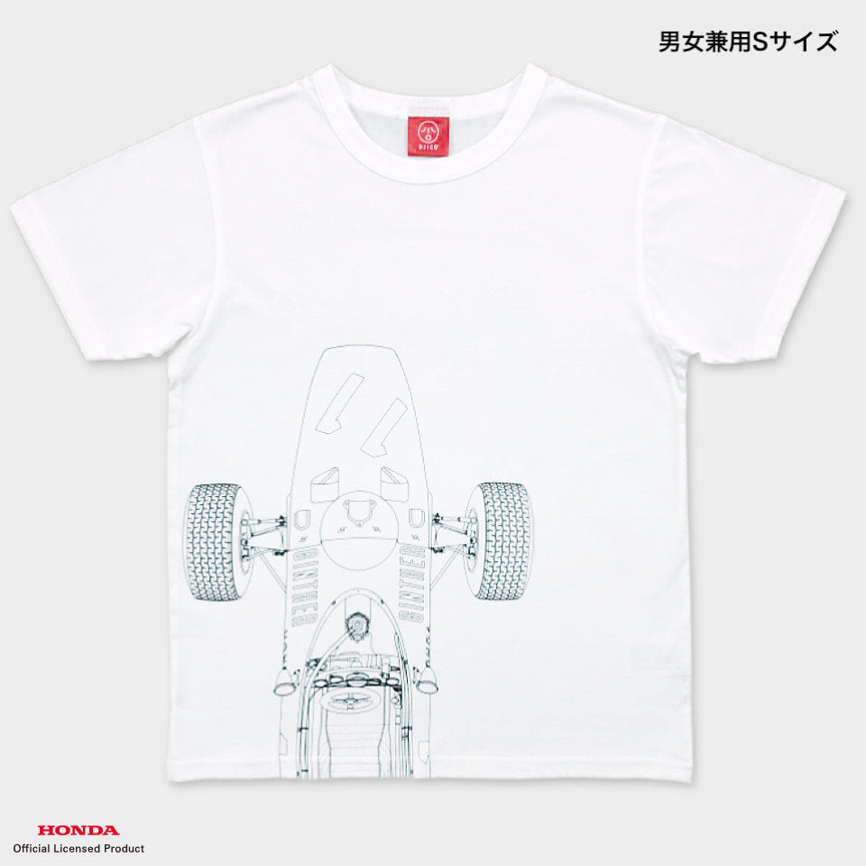 OJICO×Honda RA272 Tシャツ 大人　(ホワイト)