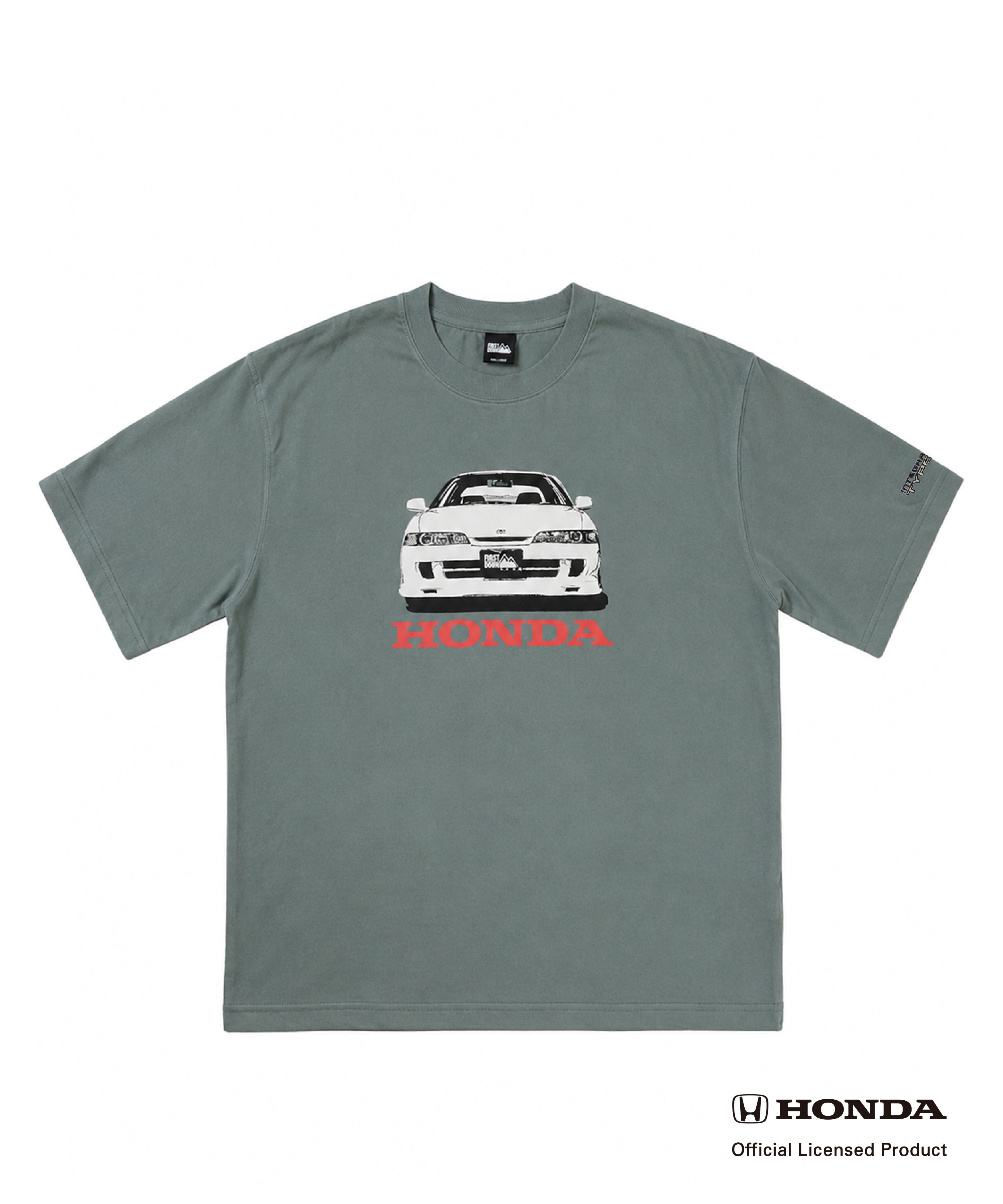 FIRST DOWN USAコラボ「INTEGRA TYPE R」Tシャツ(別注ブルーグレー)