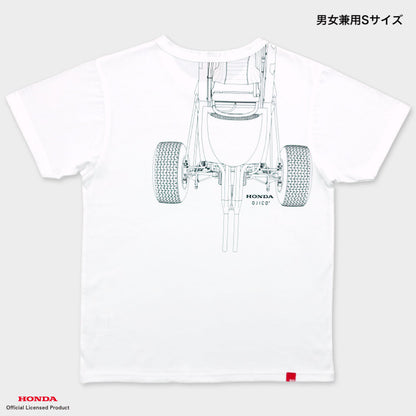 OJICO×Honda RA272 Tシャツ 大人　(ホワイト)