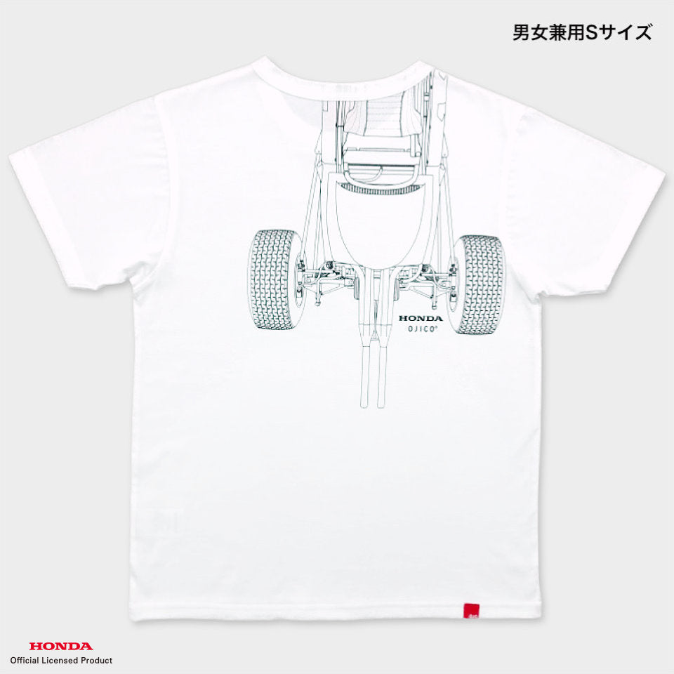OJICO×Honda RA272 Tシャツ 大人　(ホワイト)