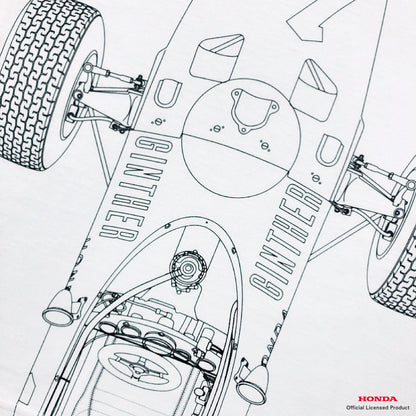 OJICO×Honda RA272 Tシャツ 大人　(ホワイト)