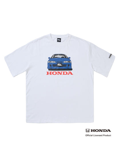 FIRST DOWN USAコラボ「INTEGRA TYPE R」Tシャツ(別注ホワイト/車体ブルー)