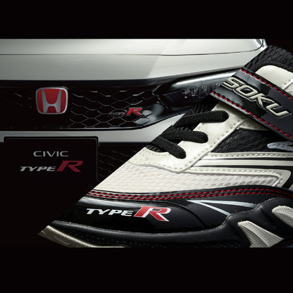 【販売予告】瞬足×Honda「CIVIC TYPE R」コラボシューズ_チャンピオンシップホワイト