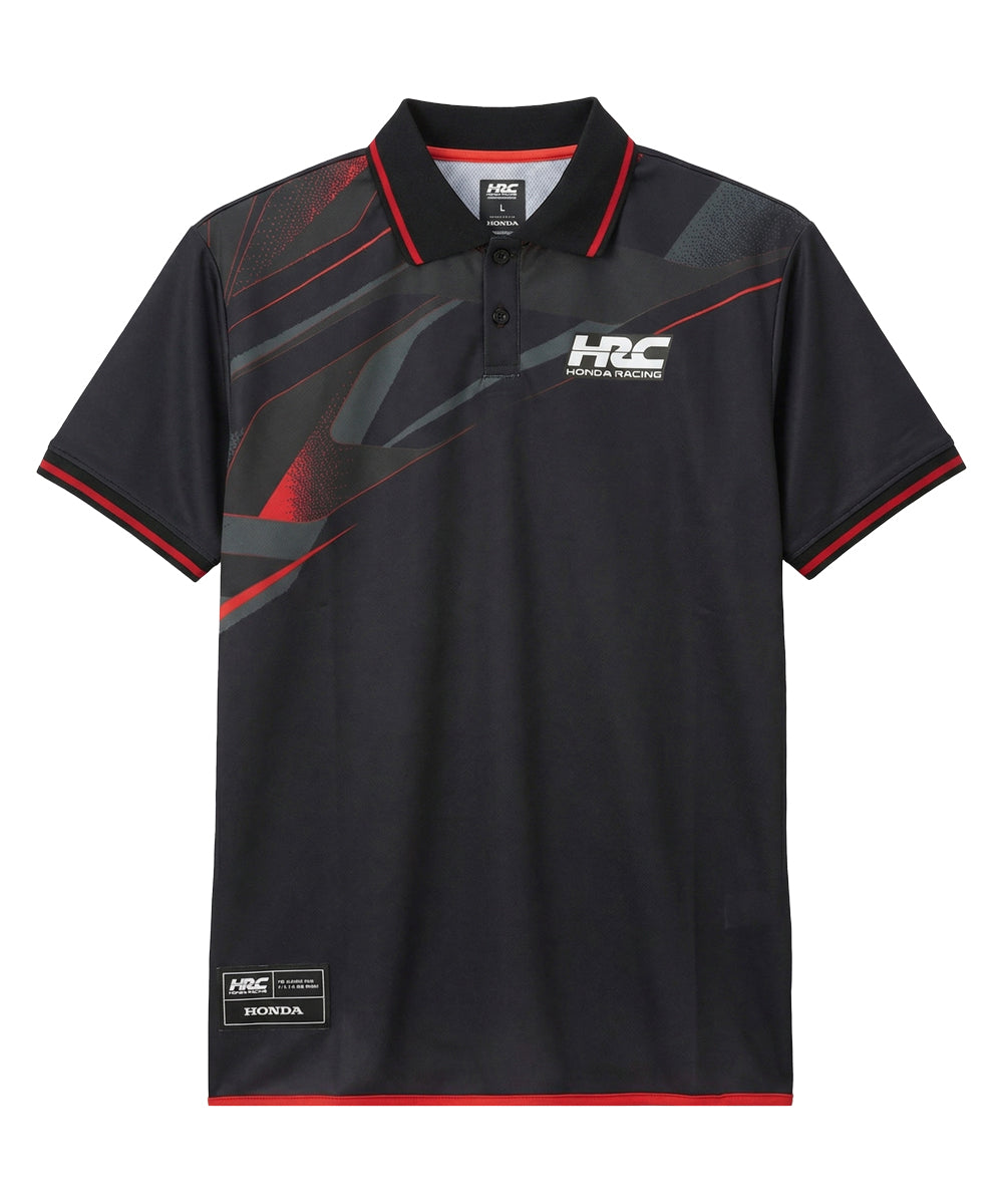 HRCレーシングポロシャツ（ブラック）