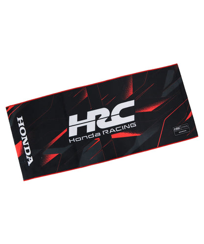 HRCレーシングフェイスタオル（ブラック）