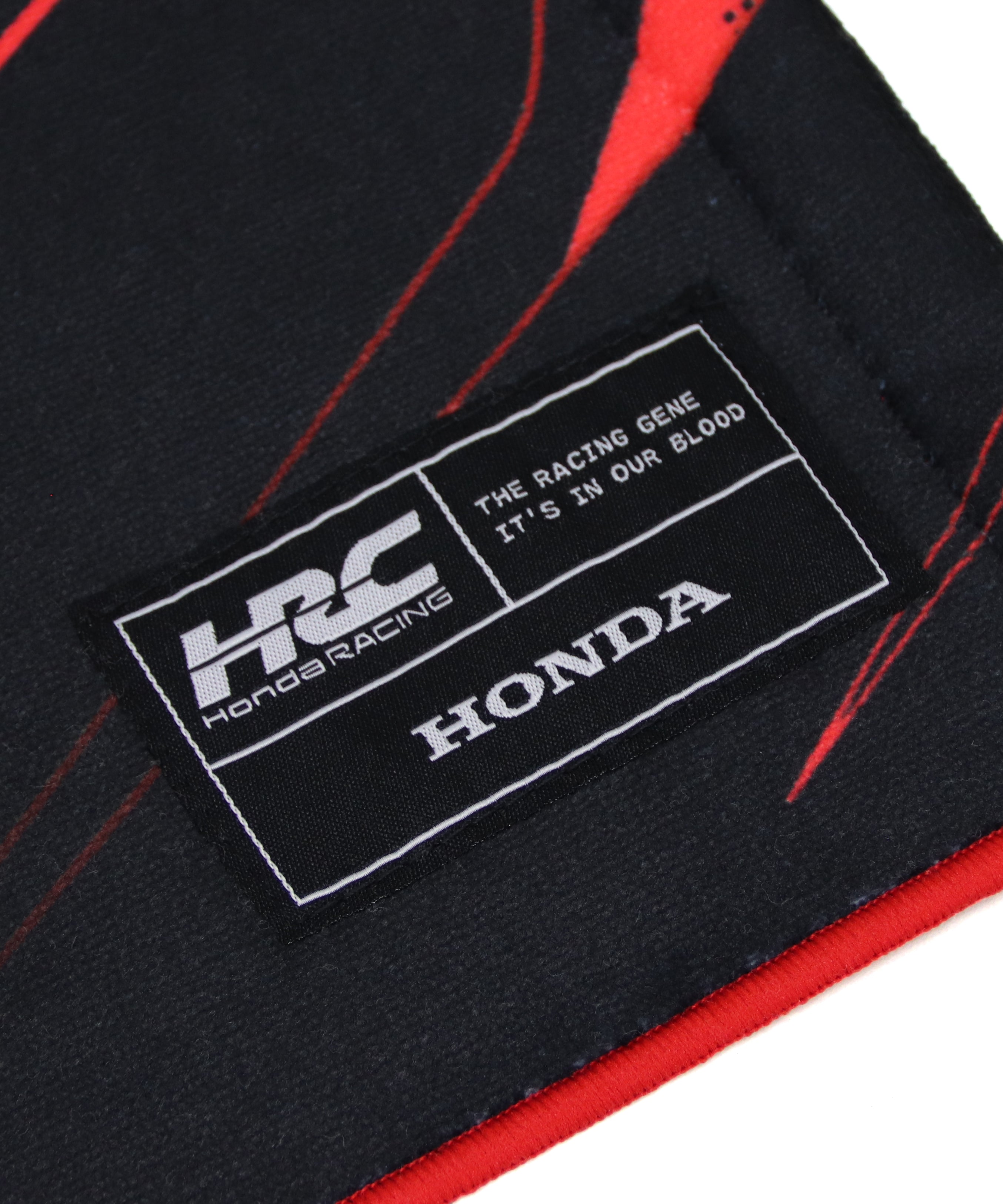 HRCレーシングフェイスタオル（ブラック）