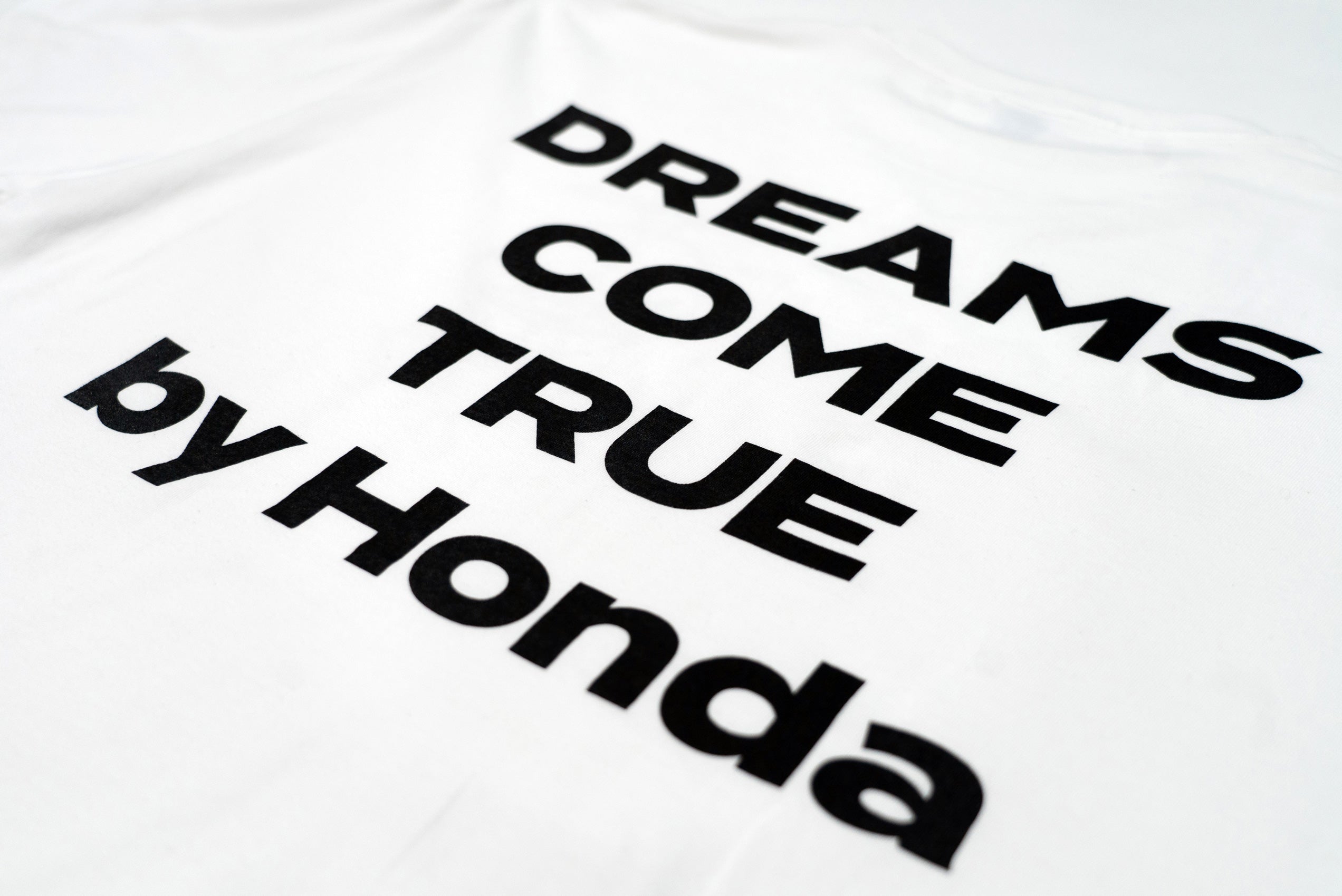 「DREAMS COME TRUE by Honda」Tシャツ