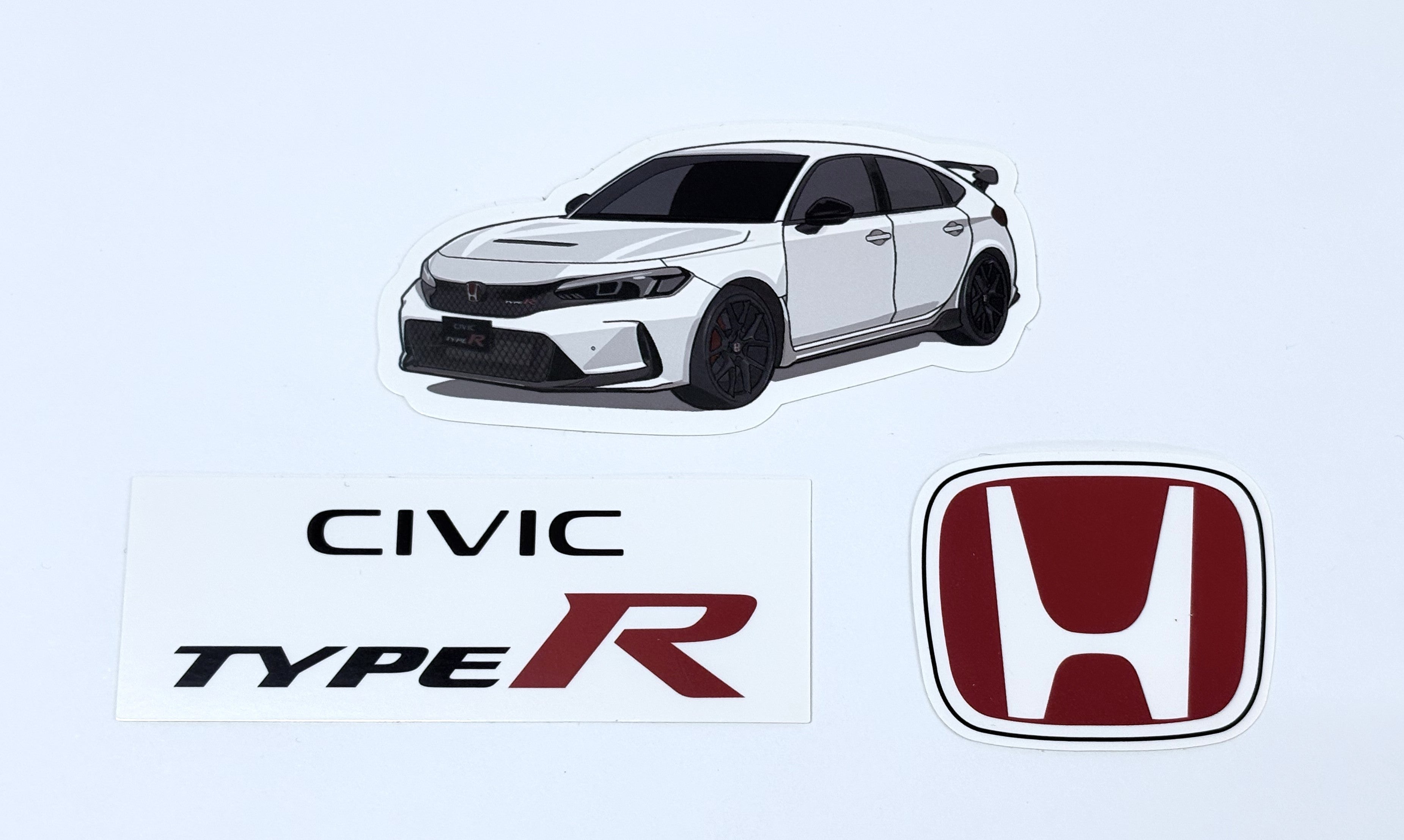 CIVIC TYPE R ステッカーセット（3枚1セット）