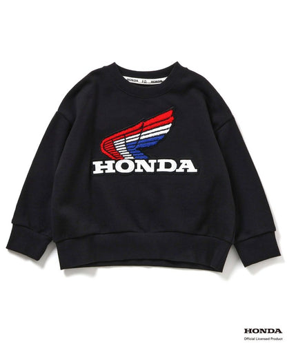 HONDA ワッペントレーナー(ブラック)