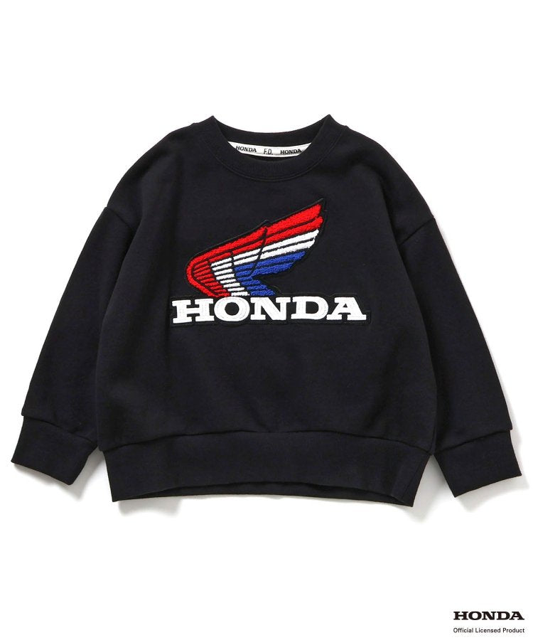 HONDA ワッペントレーナー(ブラック)