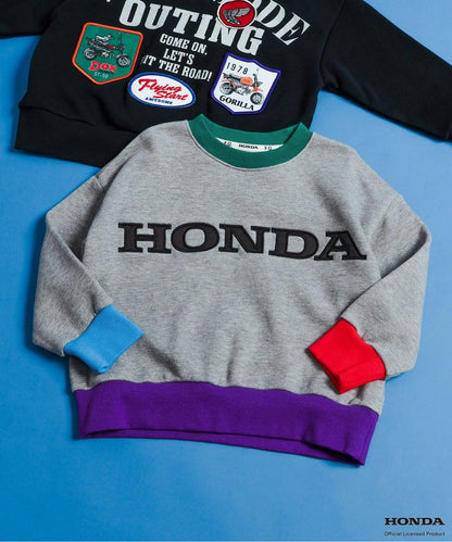 HONDA ワッペントレーナー(グレー)